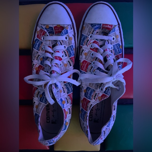 Converse Andy Warhol Campbells Soup Men’s Size 9.5 - Picture 5 of 5